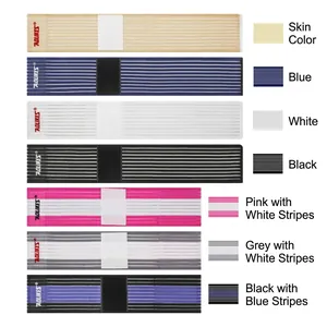 Variété de bandages de poignet de sport de 40cm pour le basket et l'haltérophilie.