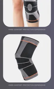 Genouillère de compression respirante pour le basket-ball, la course et la randonnée
