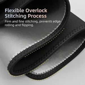 Ceinture de sudation fitness avec coutures renforcées et bordure élastique douce