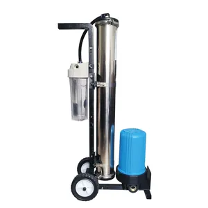 Portable stainless steel RO water filtration system for car and window cleaning