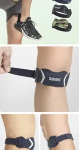 Detail view of AOLIKES sports patellar tendon strap for knee support