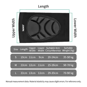 AOLIKES professional sponge padded sports elbow pads for volleyball and dance protection