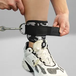 Robuster Camouflage Knöchelriemen für Kabelzugmaschine Po- und Beintraining Pro