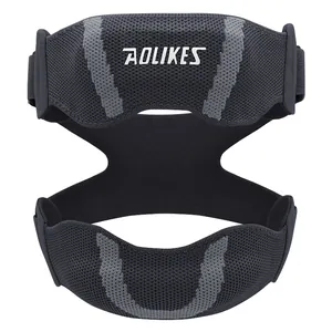 Support de genou professionnel AOLIKES à double sangle pour la course et le sport