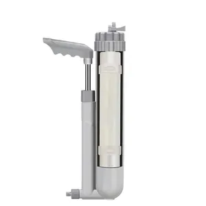 Tragbarer Outdoor-Wasserfilter mit Handpumpe und UF-Ultrafiltration für Camping-Survival