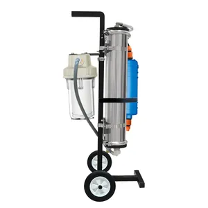 Tragbares DI-Wasserfiltersystem auf Rädern für Autowäsche und Fensterreinigung