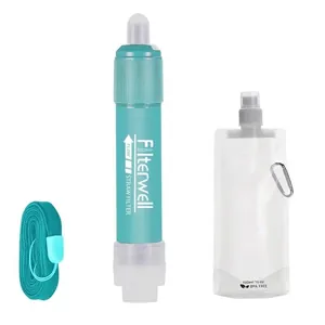 Portable Personal Water Filter Straw For Camping Hiking Survival Outdoor Emergency Drinking Water Filtration Purifier System
