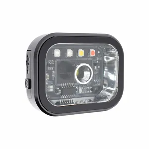 High-brightness rechargeable LED sensor headlamp with magnetic multi-functional design