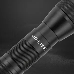 Rechargeable aluminum alloy high-brightness tactical flashlight for outdoor use