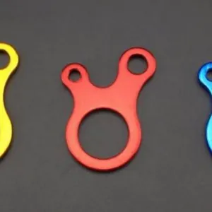 3-Loch-Zeltschnurspanner aus Aluminiumlegierung für Outdoor-Camping und Zeltbefestigung
