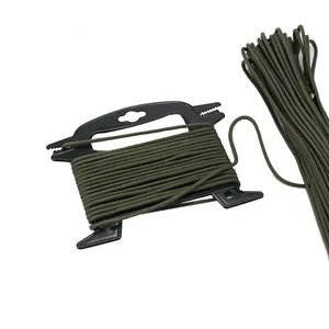 Enrouleur de Corde Extérieur Portable Organisateur de Cordon en Plastique PP Forme d'Échelle pour Rangement Câbles Tente