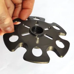 Rondelle à neige durable en forme de flocon pour bâton de marche