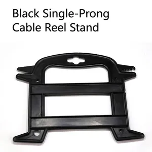 Enrouleur de corde extérieur durable en PP noir pour le stockage de cordages