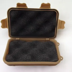 Boîte de Rangement Extérieure Imperméable et Antichoc Étui de Survie pour le Camping Voyage Boîte à Outils Protectrice en Plastique Résistante à la Pression