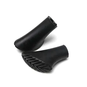 Protection de Pointe en Caoutchouc Antidérapante pour Bâton de Marche Forme Sabot de Cheval Accessoires de Randonnée