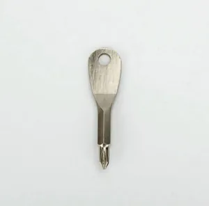 Portable mini metal Phillips screwdriver bit EDC emergency repair tool for keychain