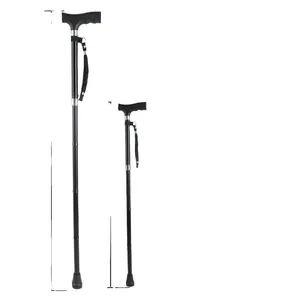 Bastone da passeggio telescopico professionale regolabile in alluminio per gli anziani