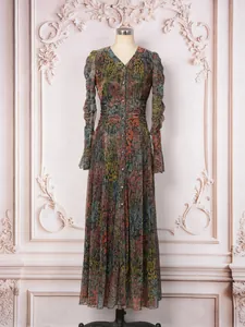 MT494 elegant floral maxi dress with shimmering hot diamond rhinestones for party banquet