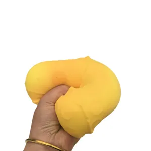 Grote 11cm gele kaas squishy speelgoed voor stressverlichting en dagelijks plezier