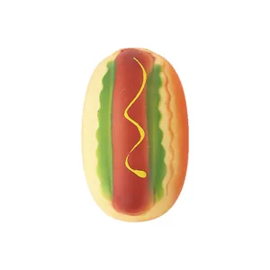 Simulatie hotdog squishy speelgoed voor stressverlichting van zacht PU-schuimmateriaal