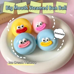 Funny Big Mouth Squishy Toy Slow Rebound Stress Relief Ball Novelty Decompression Sensory Toy Fidget Gift