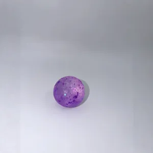 Purple aurora sequin slow rebound stress ball toy for effective pressure relief and squeezing
