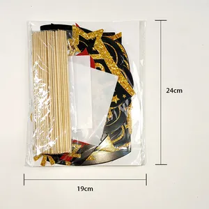 DIY 18. Geburtstag Fotostützen-Set mit Verpackungsmaßen von 24 cm x 19 cm