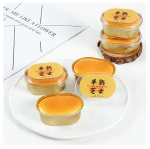 Detail view of simulation half-baked cheese cake slow-rebound squishy toys on a plate.