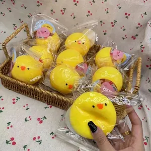 Simulation Fluid Squishy Toy Capybara Chicken Pig Bread Shape Cute Stress Relief Sensory Toy For Adults Kids Slow Rebound Toy