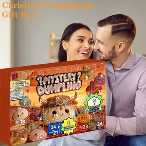 Détail du calendrier de l'avent de 24 jours Mystery Dumpling avec jouets squishy