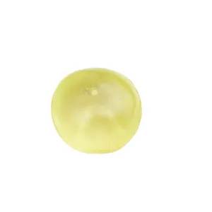 Μαλακή ημιδιαφανή κίτρινη εύπλαστη μπάλα squishy για ανακούφιση από το άγχος και παιχνίδι