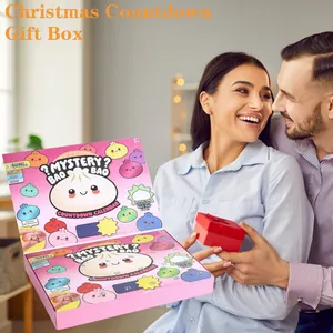 24-day advent calendar with mystery bao bao squishy toys for Christmas stress relief