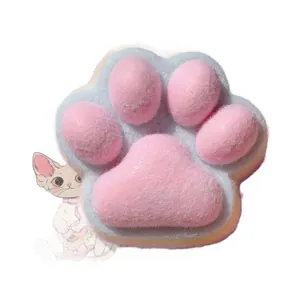 Riesen Plüsch Katzenpfote Squishy Spielzeug zum Stressabbau mit weicher Textur Rosa
