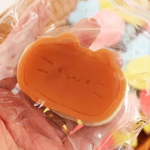 Cute Simulated Cat Cheese Squishy Slow Rebound Stress Relief Toy Soft Squeeze Fidget Toy For Kids Adults Office Gift