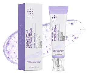 Close-up detail of Rejuvenating Caviar PDRN Capsule Cream showing packaging and texture