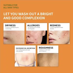 Tabella efficacia sapone per pelle secca, arrossamenti, acne e controllo olio