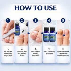 Guide d'utilisation détaillé étape par étape pour le traitement réparateur des ongles