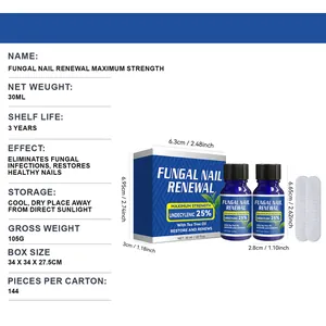 Spécifications détaillées du kit de renouvellement d'ongles 30ml avec huile de théier