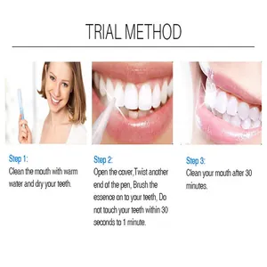 Instrucciones paso a paso para usar el lápiz blanqueador dental para eliminar manchas y aclarar