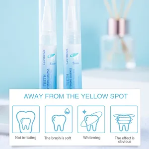 Bolígrafos profesionales de blanqueamiento dental para eliminar manchas y blanquear la sonrisa