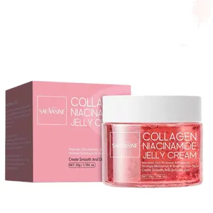 Collagen Niacinamide Jelly Cream for skin moisturizing and elasticity, 50g jar with box