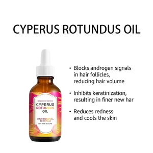Détails des bienfaits de l'huile de Cyperus Rotundus pour l'épilation et l'apaisement