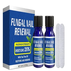 Nagelpilz-Reparaturset mit Undecylensäure und Teebaumöl für die Pflege
