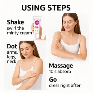 Pasos detallados de uso de Shea Better Body Lotion para hidratación de 24 horas diaria