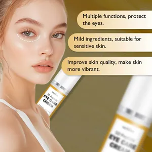 Detail showing 5D Peptide eye cream benefits for sensitive skin and dark circles.