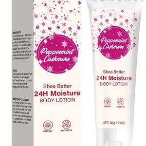 Shea Better 24H hydraterende bodylotion met Peppermint Cashmere geur in een 80g tube