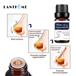 Olio essenziale LANTHOME per il sollevamento del naso da 10 ml con acido ialuronico