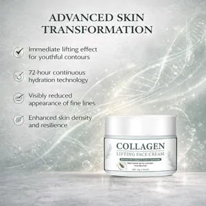 Advanced collagen lifting face cream 50g for skin hydration and fine lines reduction