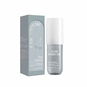 Tart Cherry Hair Perfume Long Lasting Fragrance Portable Hair Mist For Women Refreshing Scent Essential Oil Hair Spray