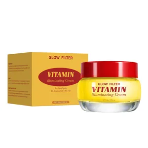 GLOW FILTER Vitamin Illuminating Cream for dark spots with 5% Niacinamide 50g jar